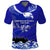 Custom American Samoa Fautasi Race Polo Shirt Eagle With Polynesian Pattern CTM14 - Polynesian Pride