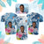 Custom Photo Love Fiji T Shirt Fiji In My Heart Tapa Pattern CTM05