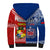 (Custom Personalised) Mate Maa Tonga And Toa Samoa Rugby Sherpa Hoodie Polynesian Pattern LT14 - Polynesian Pride