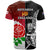 New Zealand And England Rugby T Shirt 2023 World Cup Together LT14 - Polynesian Pride