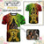 Custom Photo Vanuatu Independence Day T Shirt 45th Anniversary - Polynesian Pride