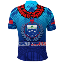 Manu Samoa Legend Polo Shirt LT12 - Polynesian Pride