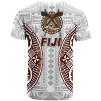 Fiji Kaiviti Tapa Pattern T Shirt LT12 - Polynesian Pride