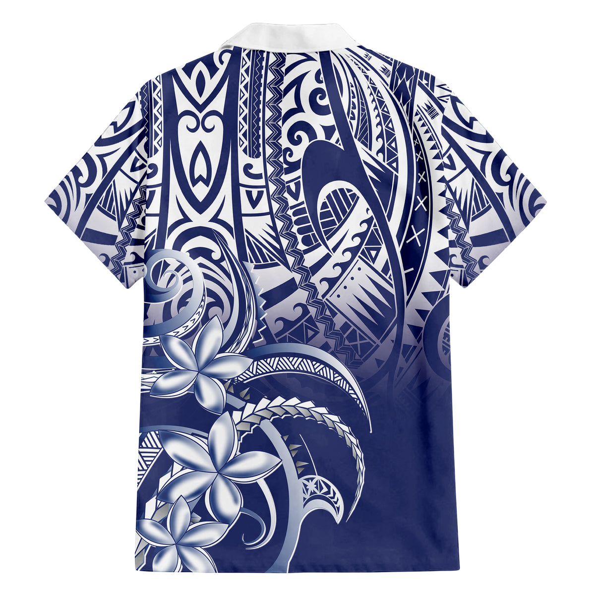 Polynesian Pride Hawaiian Shirt Polynesia Tribal Royal Blue LT14