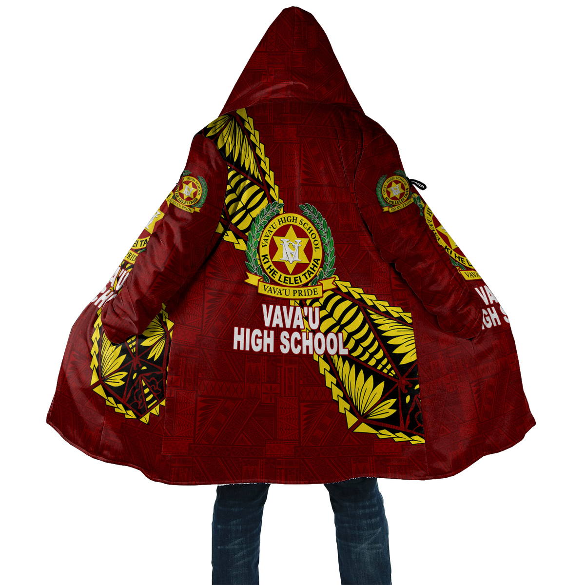 Tonga Vava'u High School Tongan Patterns Cloaks - LT12 - Polynesian Pride