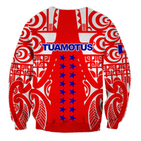Tuamotu Archipelago Tribal Tattoo Sweatshirt - LT12 - Polynesian Pride