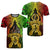 Custom Photo Vanuatu Independence Day T Shirt 45th Anniversary - Polynesian Pride