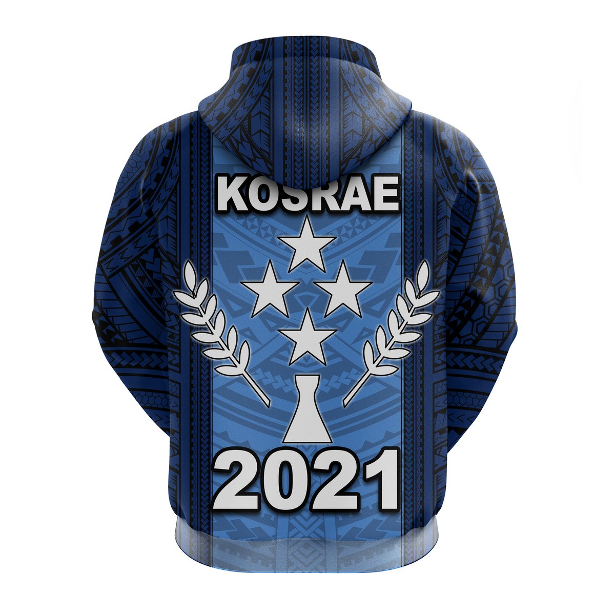 Kosrae Liberation Day 2021 Zip up Hoodie LT20 - Polynesian Pride