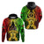Custom Photo Vanuatu Independence Day Hoodie 45th Anniversary - Polynesian Pride
