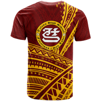 Custom Tafuna High School American Samoa Pride T Shirt LT12 - Polynesian Pride