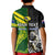 Custom Australia Kangaroos and All Black Rugby Polo Shirt Aboriginal Mix NZ Maori Fern LT14 - Polynesian Pride