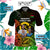 Custom Photo Vanuatu Family Day Polo Shirt Vanuatuan Pig Tusk Reggae Polynesian Pattern CTM14 - Polynesian Pride