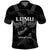 New Zealand Silver Fern Rugby Polo Shirt Jonah Lomu Aotearoa Legend LT14 Black - Polynesian Pride