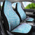 Baby Blue Gradient Polynesia Car Seat Cover Hawaiian Tribal Hammerhead Shark Tattoo LT14