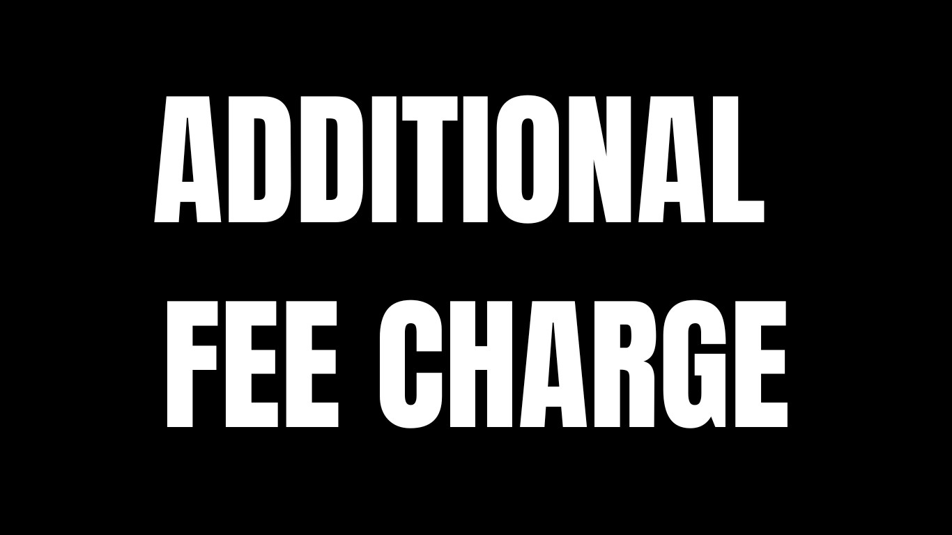 ADDITIONAL FEE - PP31054 - CHANGE SIZE