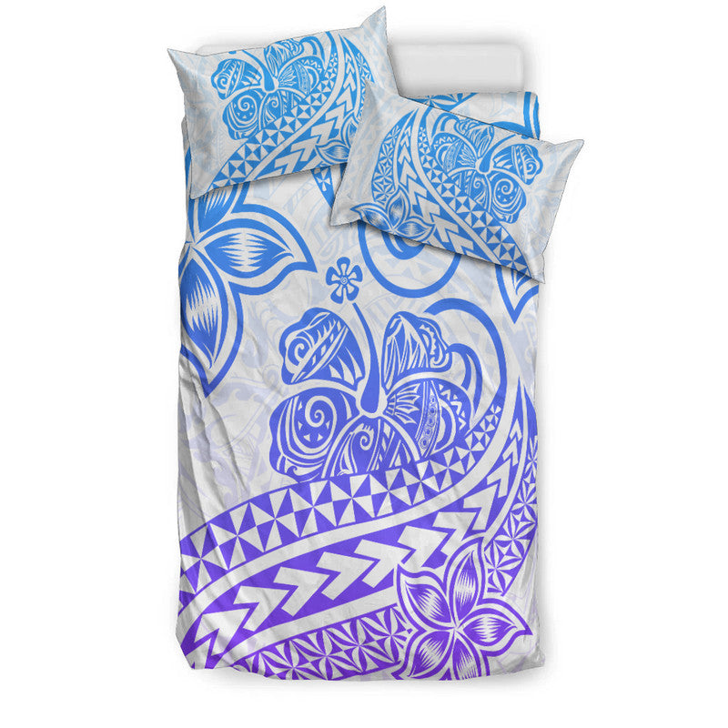 Polynesian Tribal Tattoo Retro Bedding Set Gradient 04 Screen Color LT9 - Polynesian Pride