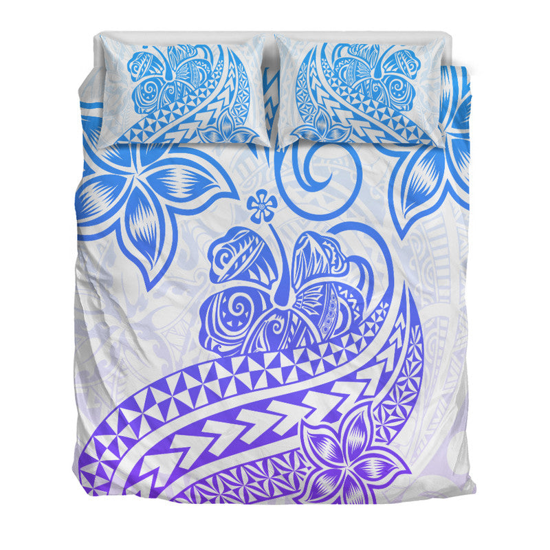 Polynesian Tribal Tattoo Retro Bedding Set Gradient 04 Screen Color LT9 - Polynesian Pride