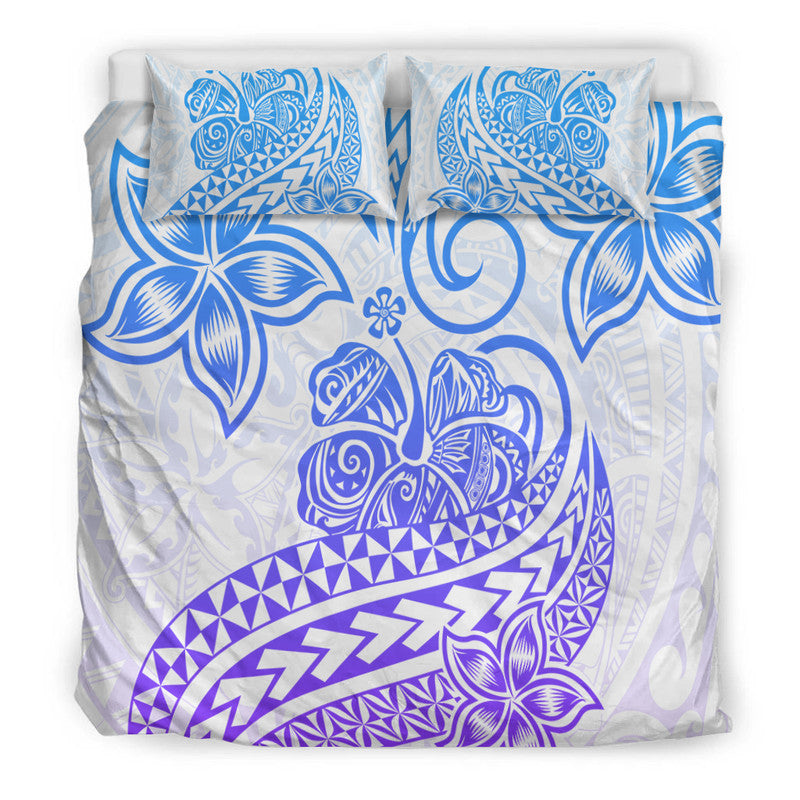 Polynesian Tribal Tattoo Retro Bedding Set Gradient 04 Screen Color LT9 - Polynesian Pride