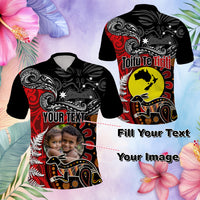 Aotearoa and Australia Toitu Te Tiriti Polo Shirt Honour the Treaty - Te Tiriti Is Us