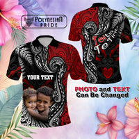 Custom Aotearoa Toitu Te Tiriti Polo Shirt New Zealand Honour the Treaty - Te Tiriti Is Us