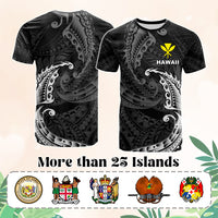 Custom AAPI Heritage Month T Shirt Polynesian Tribal Wave CTM05