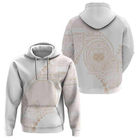 Custom Photo Samoa White Sunday Hoodie Lotu Tamaiti Teuila With Samoan Siapo CTM05 - Polynesian Pride
