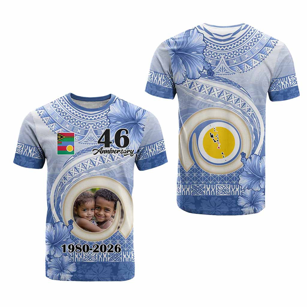 Custom Photo Shefa Province T Shirt Vanuatu Yumi Indipendens Dei