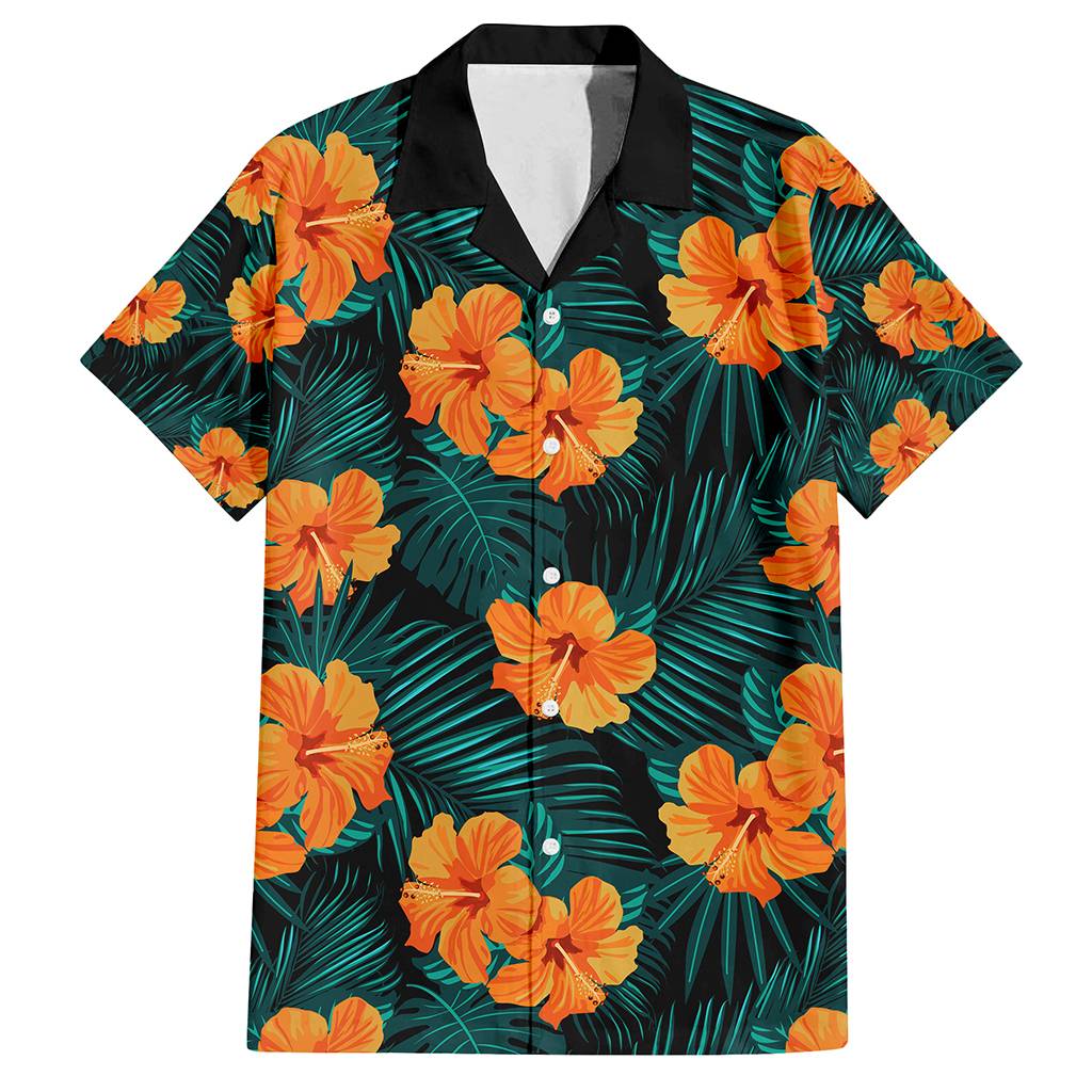 Custom Polynesia Summer Vibes Hawaiian Shirt Tropical Flowers Pastel Style