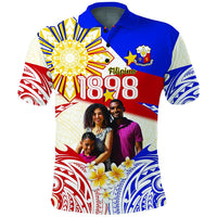 Custom Photo Philippines 1898 Polo Shirt Maligayang Araw ng Kalayaan