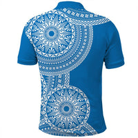 Custom Tonga Schools Polo Shirt Tongan Schools Logo With Ngatu Pattern