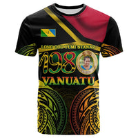 Custom Photo Vanuatu 1980 T Shirt Yumi Yumi Yumi Independence Anniversary