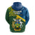 Custom Solomon Islands Provinces Hoodie Coat Of Arms With Flag Unique Version