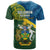 Custom Solomon Islands Provinces T Shirt Coat Of Arms With Flag Unique Version