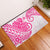 Polynesian Tribal Tattoo Retro Door Mat Pink Screen Color LT9 Pink - Polynesian Pride