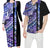 Hawaii Matching Outfit For Couples Polynesian Tribal Bodycon Dress And Hawaii Shirt - Polynesian Pride