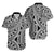 Polynesian Pride Hawaiian Shirt Polynesia Tribal Tattoo Plumeria Black LT14 Black - Polynesian Pride