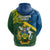 Custom Solomon Islands Provinces Hoodie Coat Of Arms With Flag Unique Version CTM14 - Polynesian Pride