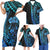 Family Matching Outfits Hibiscus Hawaii Polynesian Tribal Family Set Bodycon Dress And Hawaii Shirt - Polynesian Pride