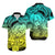 Matching Hawaiian Outfits For Couples Polyneisian Happy Father Day Dress and Hawaiian Shirt I Love You Dad Tribal Gradient 1 LT9 - Polynesian Pride