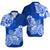 Polynesian Samoa Family Matching Off Shouder Maxi Dress and Hawaiian Shirt Flower Tribal LT9 - Polynesian Pride