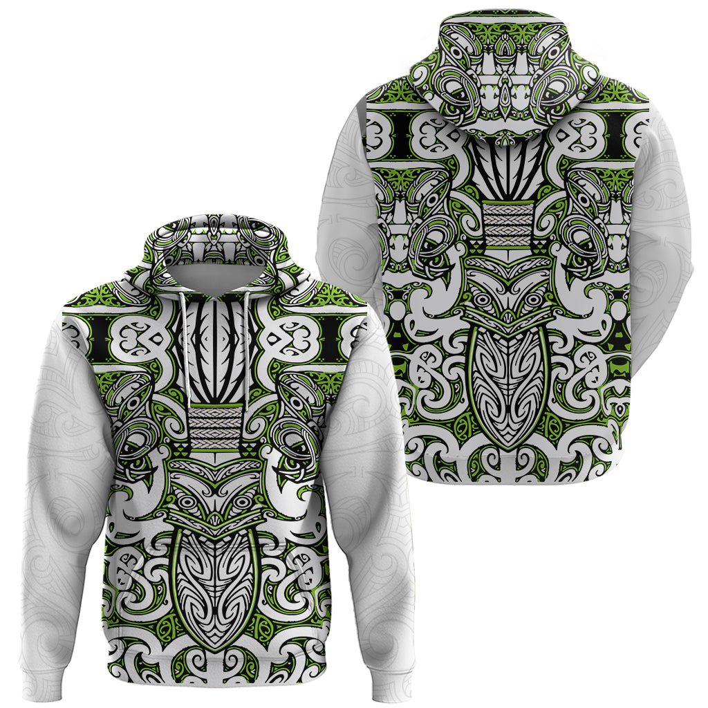 CUSTOMER REQUEST - Warrior Maori - 13/08/2024 - Hoodie - LT03 - Green Color