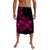 Polynesian Plumeria Flowers Lavalava Polynesian Tribal Pink Vibe LT9 Pink - Polynesian Pride LLC