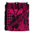 Hawaii Sea Turtle Bedding Set Polynesia Kakau with Kanaka Maoli Pink LT9 - Polynesian Pride