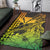 Hawaii Sea Turtle Area Rug Polynesia Kakau with Kanaka Maoli Reggae LT9 Reggae - Polynesian Pride