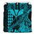 Hawaii Sea Turtle Bedding Set Polynesia Kakau with Kanaka Maoli Teal LT9 - Polynesian Pride