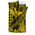 Hawaii Sea Turtle Bedding Set Polynesia Kakau with Kanaka Maoli Yellow LT9 - Polynesian Pride