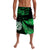 Matariki New Zealand Lavalava Manaia with Paua Shell Green LT9 Green - Polynesian Pride