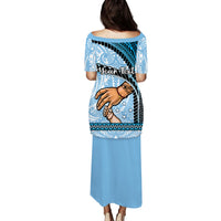 Personalised Pride Father Day FSM Puletasi Dress Federated States of Micronesia I Love You Dad LT14 - Polynesian Pride