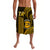 Hawaii Nanakuli High And Intermediate School Lavalava Polynesian Kakau Pattern LT14 Gold - Polynesian Pride