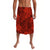 Hawaii Lavalava Polynesiann Tribal Art Red LT14 Red - Polynesian Pride